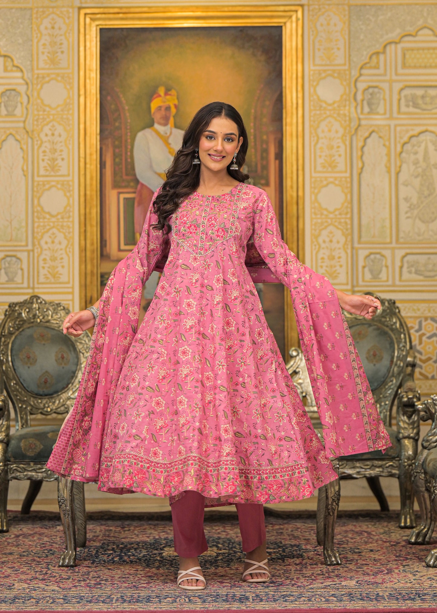 Gulabi Bagh Cotton Suit Set