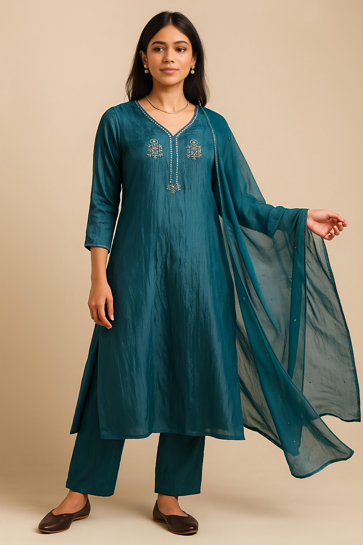 Blue Elysian A-Line Set