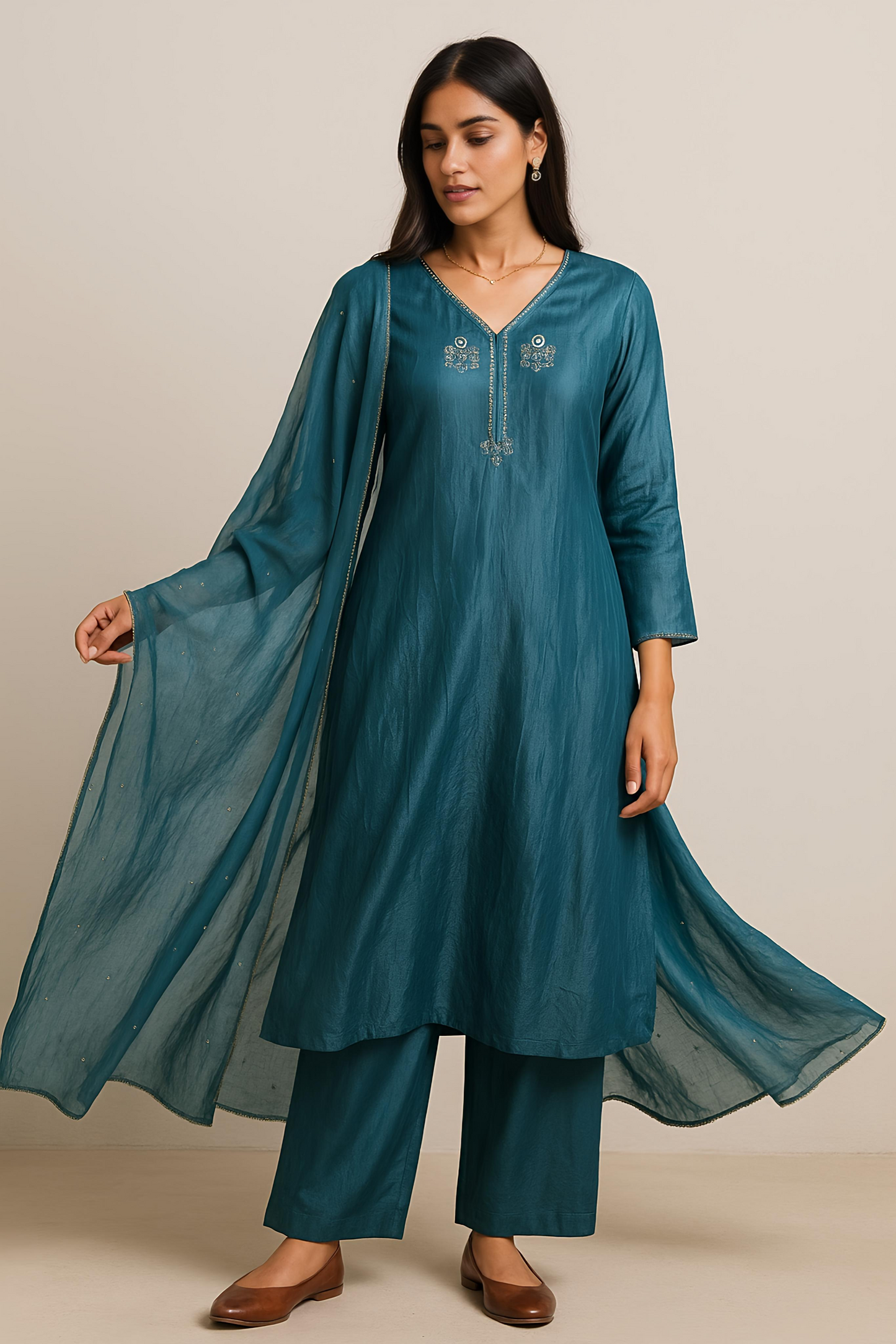 Blue Elysian A-Line Set